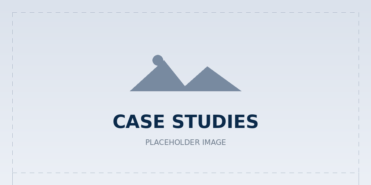 Case Studies - placeholder image 1