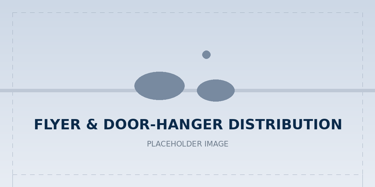 Flyer & Door-Hanger Distribution - placeholder image 2