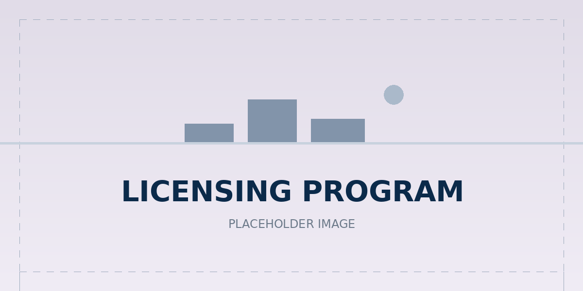 Licensing Program - placeholder image 3