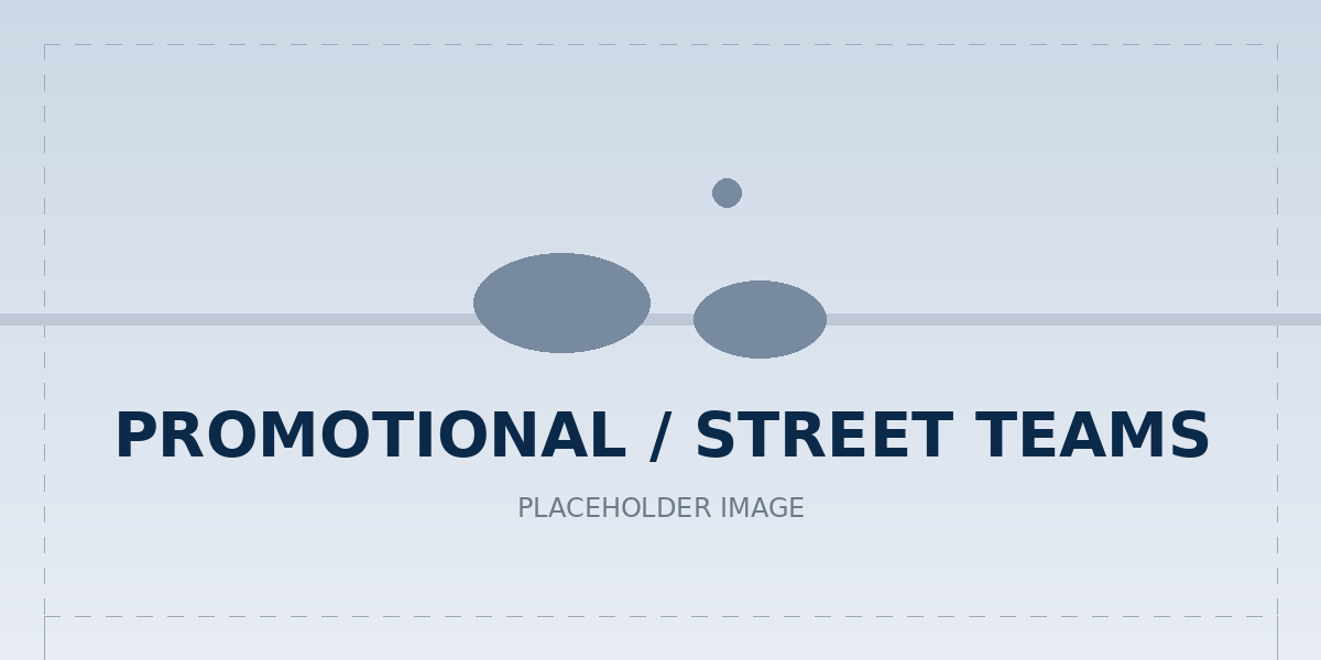 Promotional / Street Teams - placeholder image 2